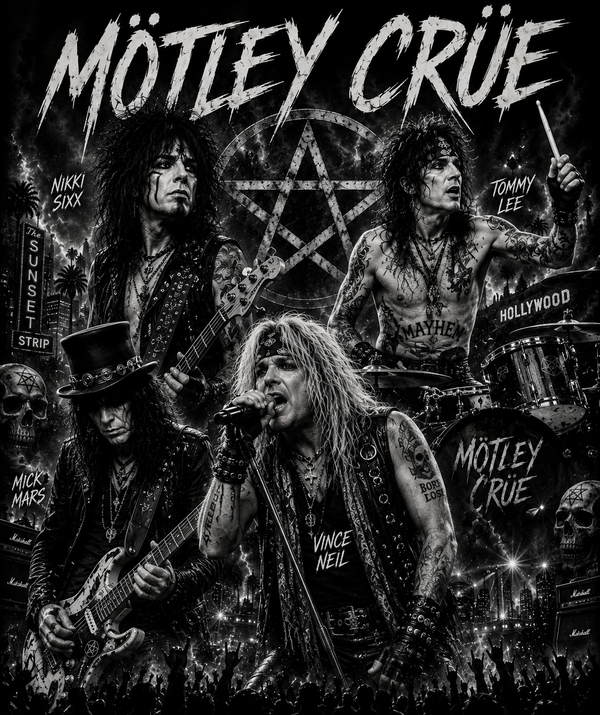 Mötley Crüe Vol.2 | Célébrités | DarkCollectionStudio