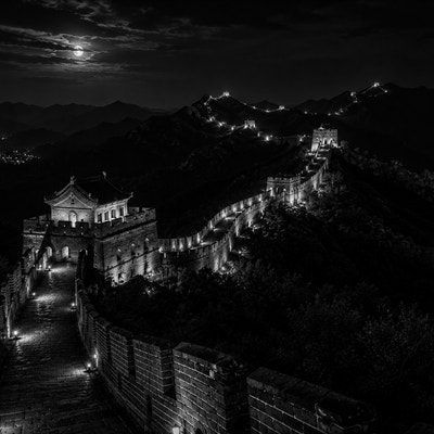 La Grande Muraille de Chine | Paysages | DarkCollectionStudio — aperçu à l'échelle