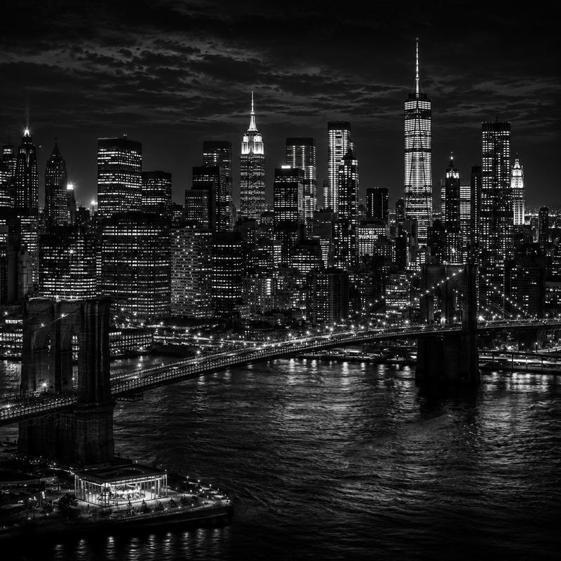 New York | Paysages | DarkCollectionStudio — rendu gravé