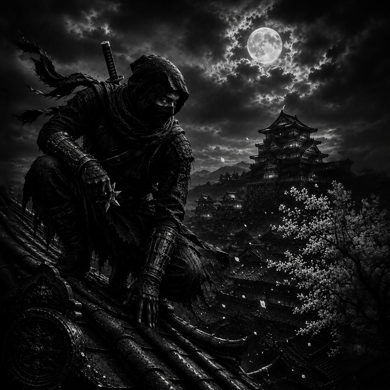 Ninja | Guerriers | DarkCollectionStudio — rendu gravé