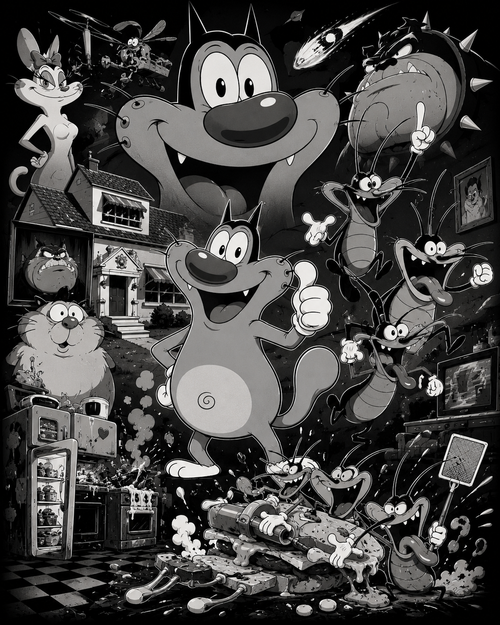 Oggy et les Cafards | Rêve d'Enfance | DarkCollectionStudio