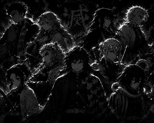 Les Piliers | Demon Slayer | DarkCollectionStudio