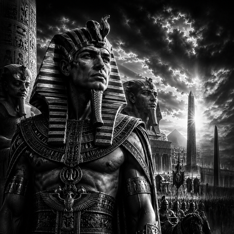 Ramsès | Conquérants | DarkCollectionStudio — rendu gravé