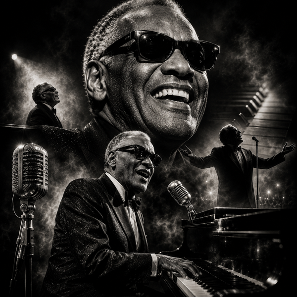 Ray Charles | Célébrités | DarkCollectionStudio