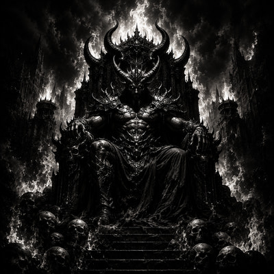 Le Roi des Enfers | Anges et Démons | DarkCollectionStudio — aperçu à l'échelle