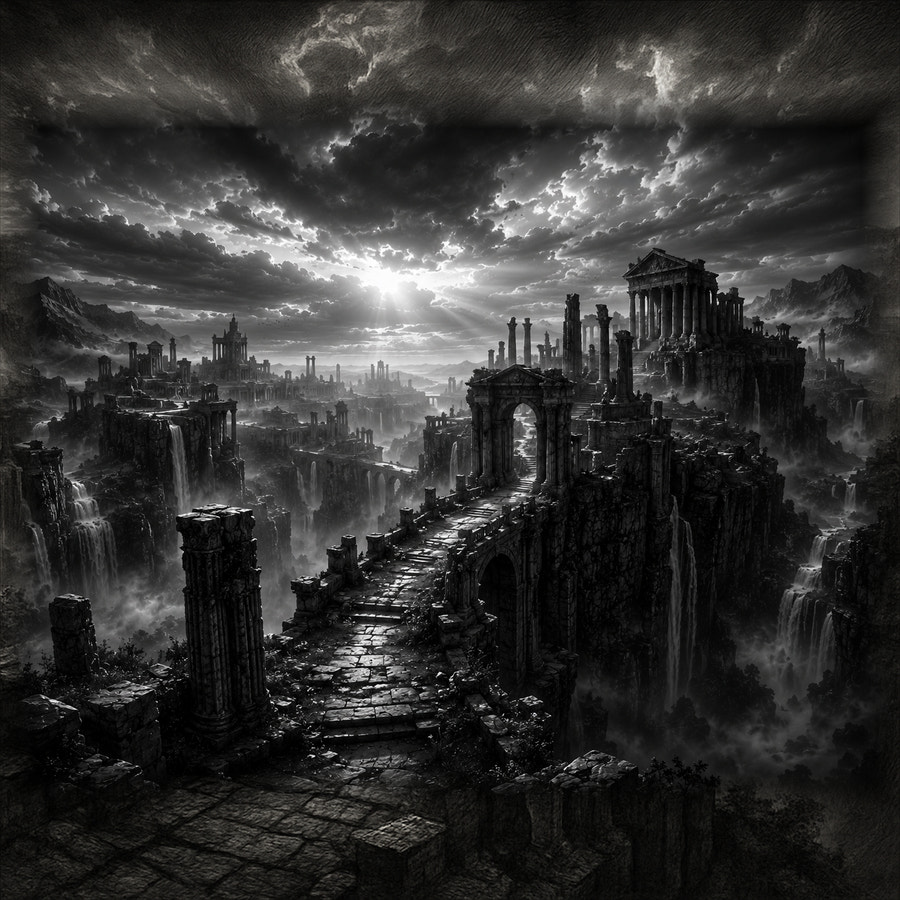 Les Ruines du Temple | Paysages | DarkCollectionStudio