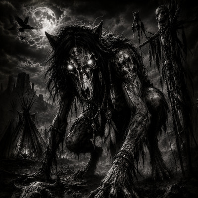 Skinwalker | Dark Fantasy | DarkCollectionStudio — aperçu à l'échelle
