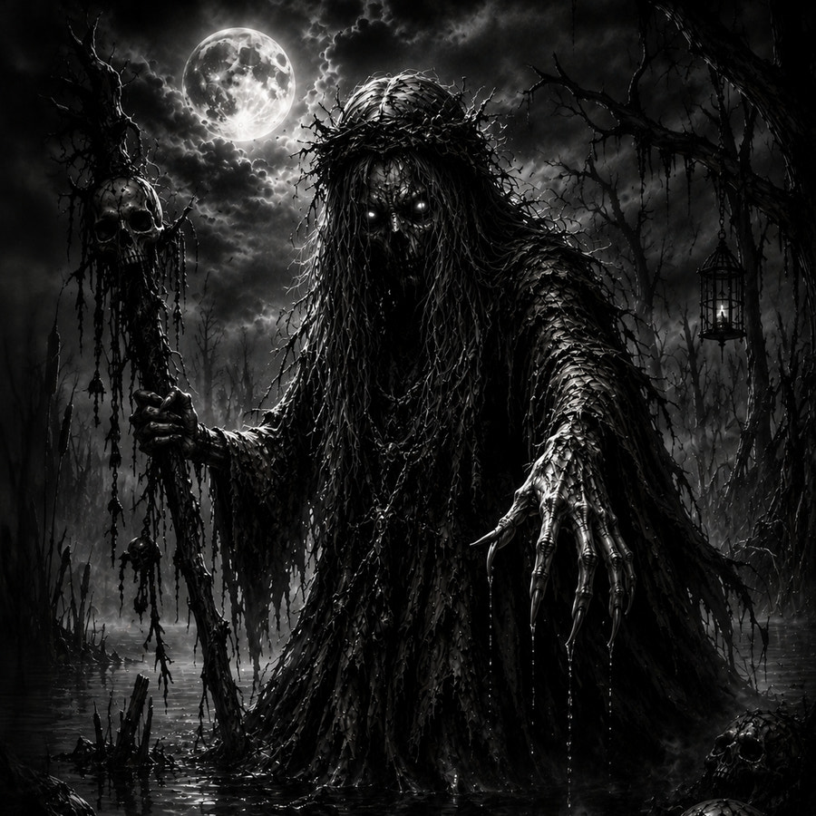 Sorciere marais carre
