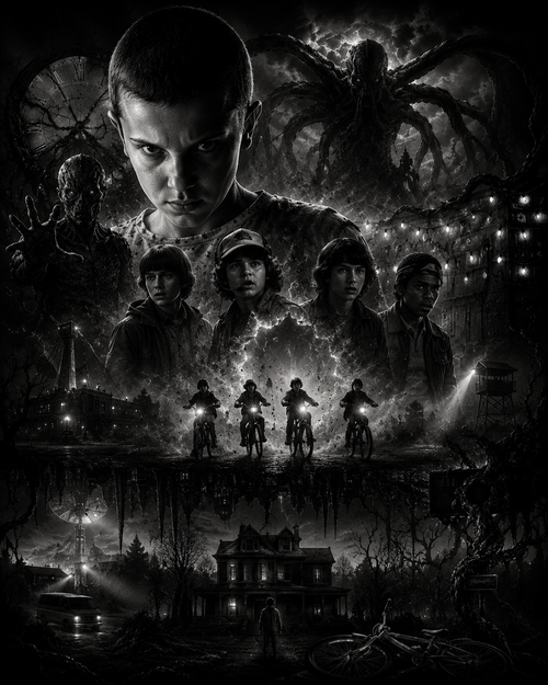 Eleven | Stranger Things | DarkCollectionStudio