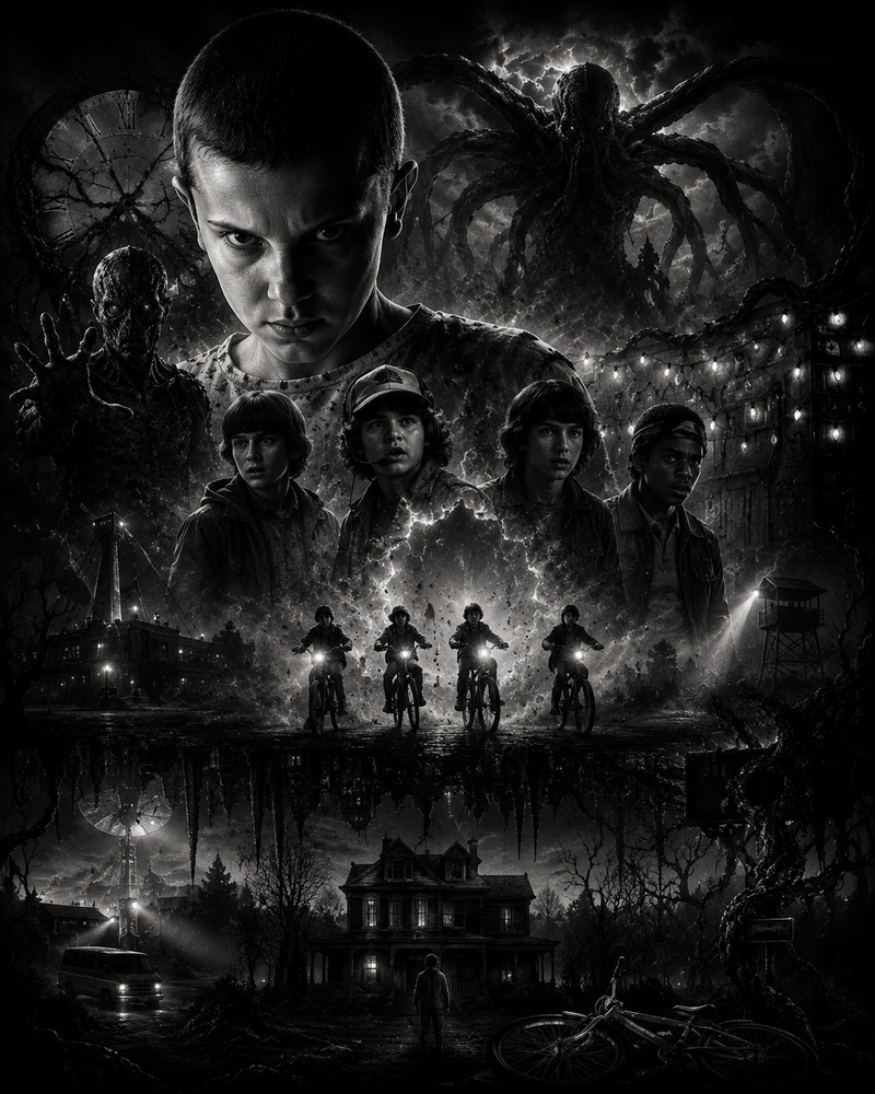 Eleven | Stranger Things | DarkCollectionStudio