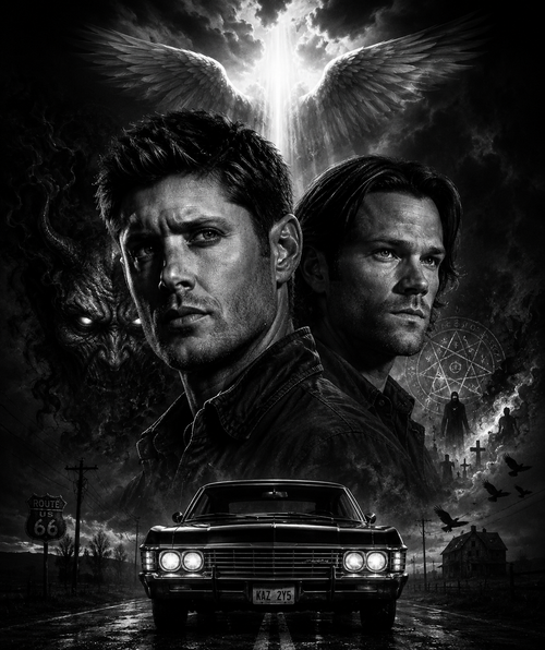 Sam & Dean Winchester | Supernatural | DarkCollectionStudio