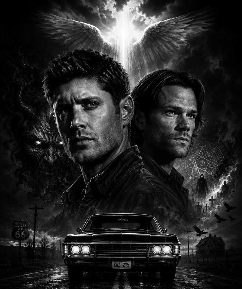 Sam & Dean Winchester | Supernatural | DarkCollectionStudio