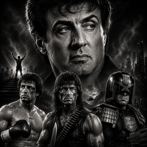 Sylvester Stallone | Célébrités | DarkCollectionStudio
