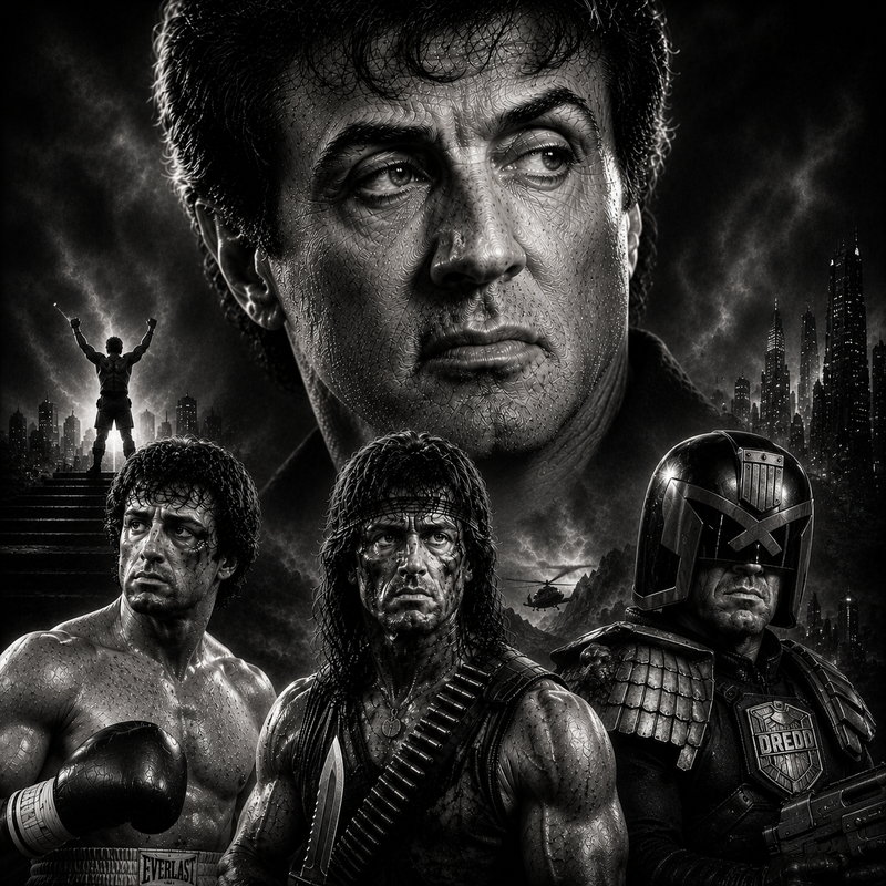 Sylvester Stallone | Célébrités | DarkCollectionStudio