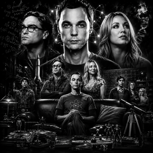 Sheldon Cooper | The Big Bang Theory | DarkCollectionStudio