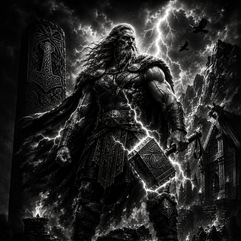 Thor | Mythologie | DarkCollectionStudio — rendu gravé