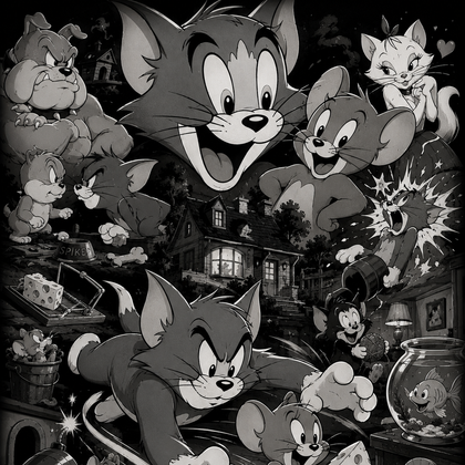 Tom et Jerry | Rêve d'Enfance | DarkCollectionStudio