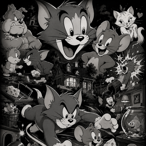Tom et Jerry | Rêve d'Enfance | DarkCollectionStudio