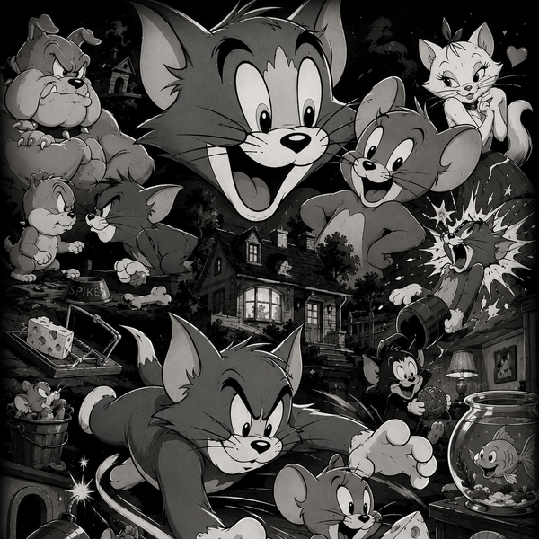 Tom et Jerry | Rêve d'Enfance | DarkCollectionStudio