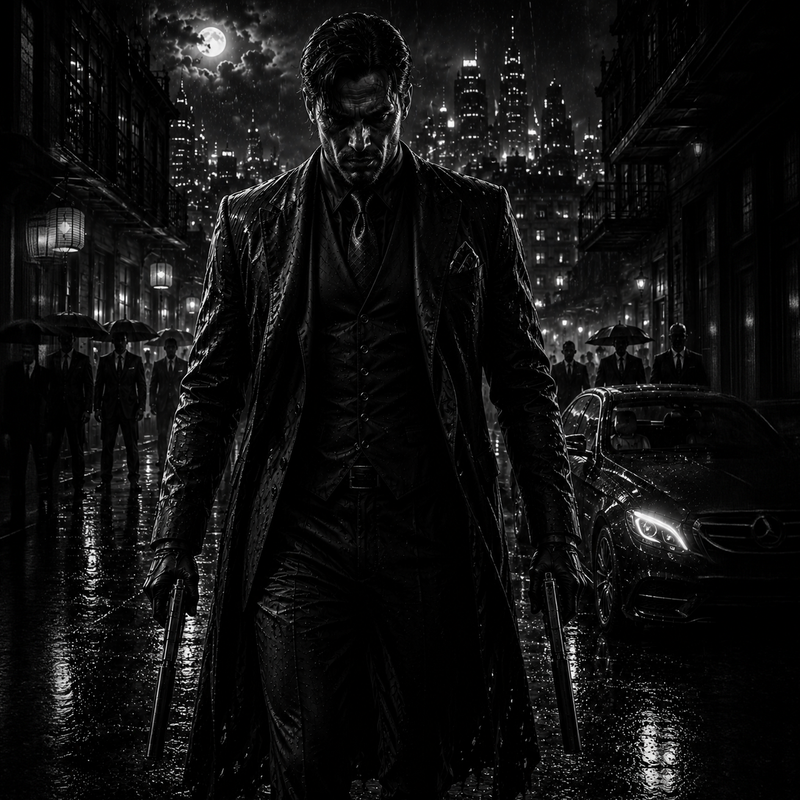 Tueur à Gages | Guerriers | DarkCollectionStudio — rendu gravé