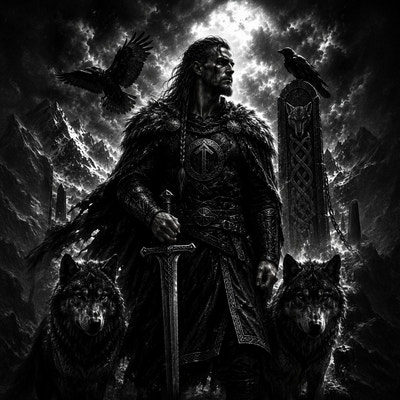 Tyr | Mythologie | DarkCollectionStudio — aperçu à l'échelle