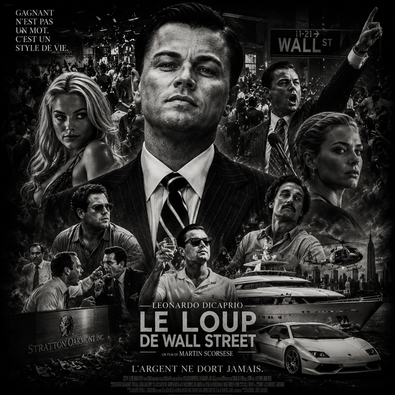 Jordan Belfort | Le Loup de Wall Street | DarkCollectionStudio