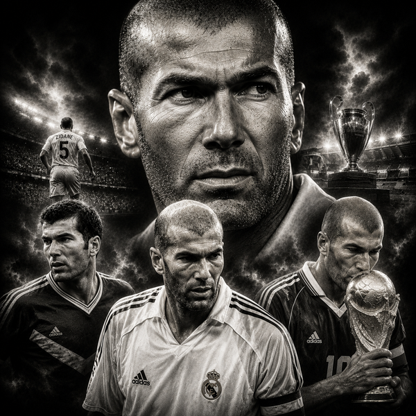 Zinédine Zidane | Célébrités | DarkCollectionStudio