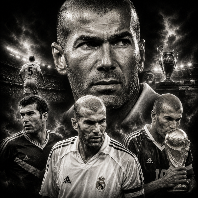 Zinédine Zidane | Célébrités | DarkCollectionStudio